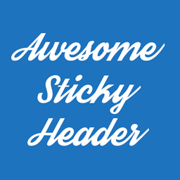 Awesome Sticky Header by DevCanyon