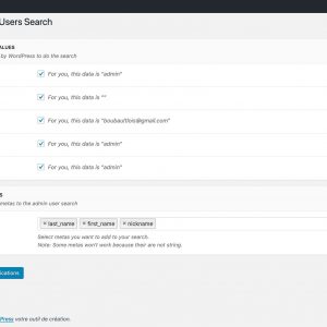 Better Admin Users Search