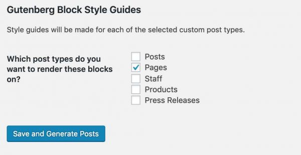 Block Style Guides