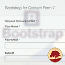 Bootstrap for Contact Form 7