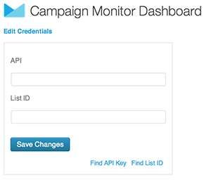 Campaign Monitor Dashboard
