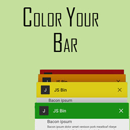 Color Your Bar