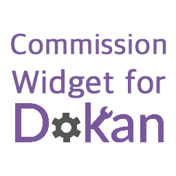 Commission Widget for Dokan