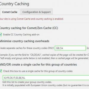 Country Caching Extension