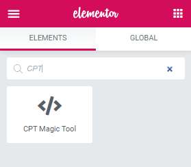 Elementor CPT Magic Tool