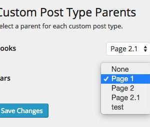 Custom Post Type Parents