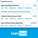 Dashboard Widgets for LearnDash