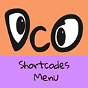 DCO Shortcodes Menu