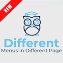 Different Menu in Different Pages â Control Menu Visibility