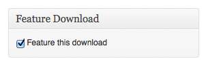 Easy Digital Downloads Featured Downloads