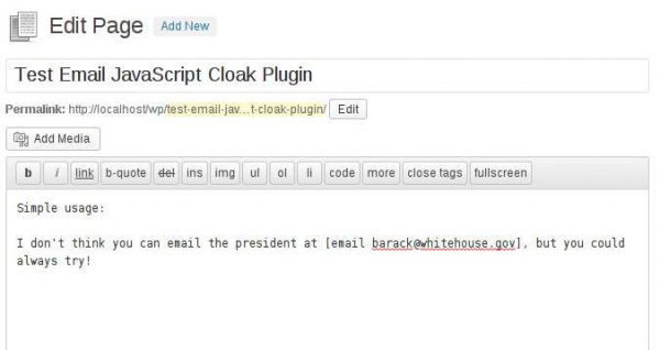 Email JavaScript Cloak