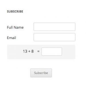 Easy Email Subscription