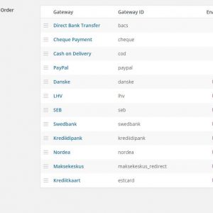 Estonian Banklinks for WooCommerce
