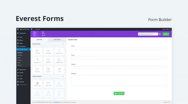 Drag and Drop Form Builder for WordPress â Everest Forms