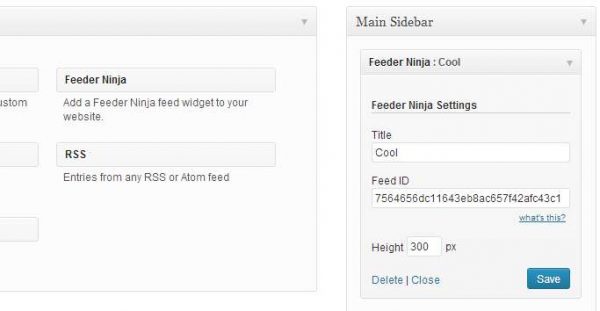 Feeder Ninja: Create and add RSS & Social feeds to your website on-the-fly