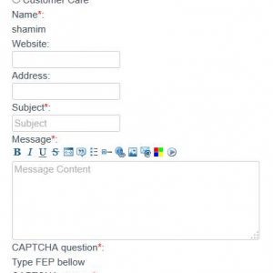 FEP Contact Form