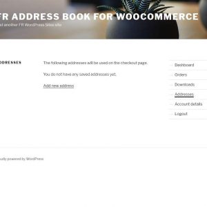 Fr Address Book For Woocommerce