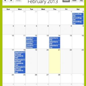 Full Calendar Js