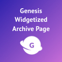 Genesis Widgetized Archive