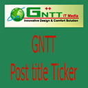 GNTT Post Title Ticker