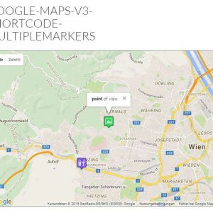 Google Maps v3 Shortcode multiple Markers