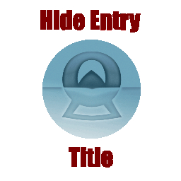Hide Entry Title