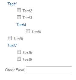 Hierarchical Checkboxes for Contact Form 7