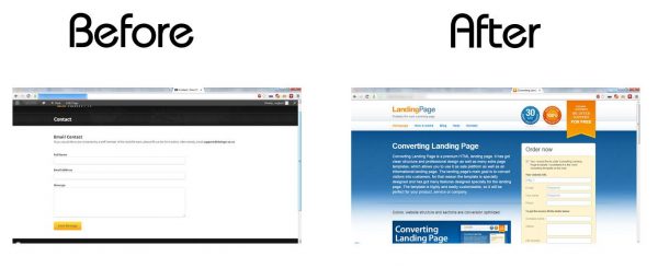 HTML Landing Page