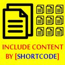Include Content By Shortcode