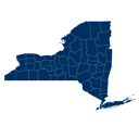 Interactive Regional Map of New York