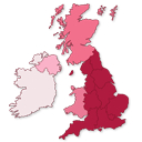 Interactive UK Regional Map