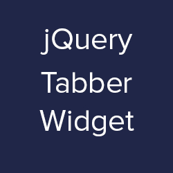 jQuery Tabber Widget
