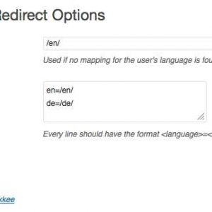 Language Redirect