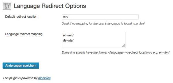 Language Redirect