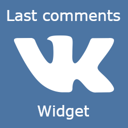 Last comments VK widget