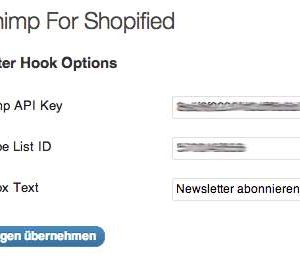 Mailchimp for Shopified