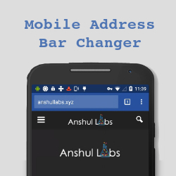 Mobile Address Bar Changer
