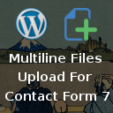 Multiline files upload for contact form 7