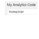 My Analytics Code