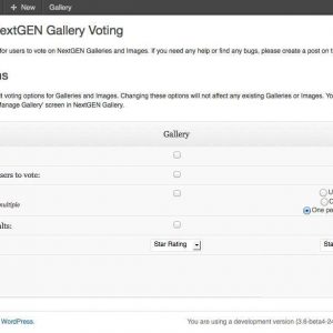 NextGEN Gallery Voting