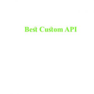 Op Custom API
