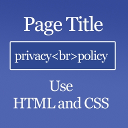 Page Title Customizer for Twenty series