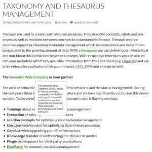 PoolParty Thesaurus