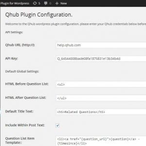 Qhub Q&A WordPress Plugin