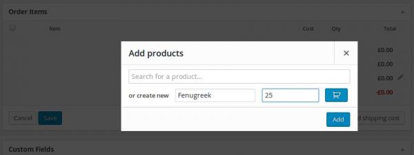 Quick Product â Create Product on a whim