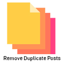 Remove Duplicate Posts