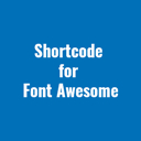 Shortcode for Font Awesome