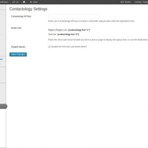 Simple Contactology Signup
