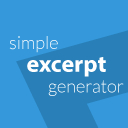 simple-excerpt-generator