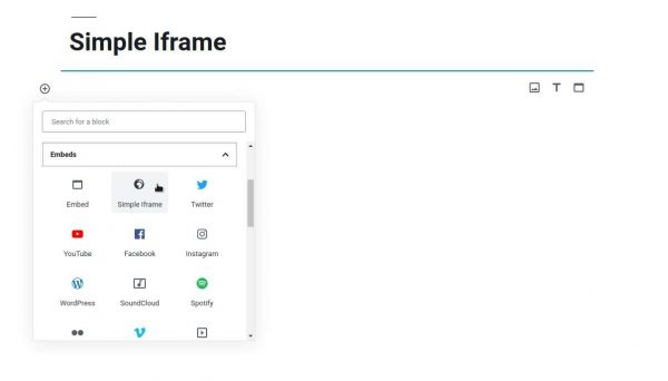 Simple Iframe